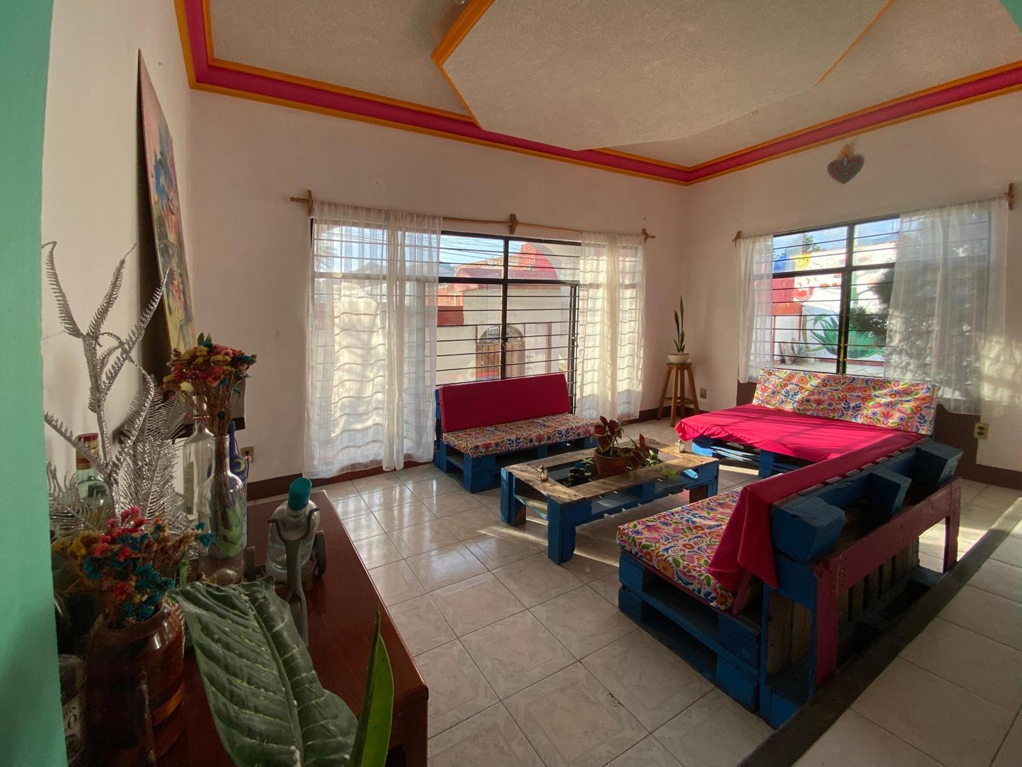 Casa El Mundo Vandrarhem Oaxaca Exteriör bild